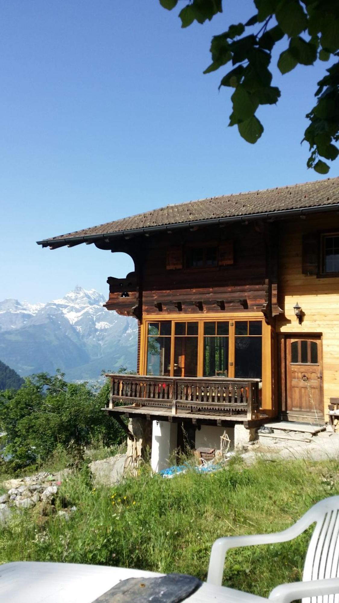 Magnifique Chalet Valerie 5 Chambres A Coucher & Vue Unique Gryon Exterior foto